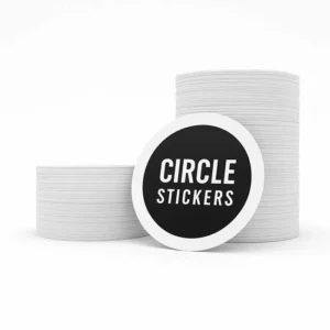 BUY NOW Versatile, eye-catching round stickers. Great for labels, packaging, and promotions.